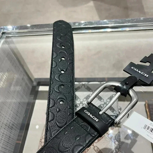 Coach Harness Buckle Belt, 38 Mm main image 5